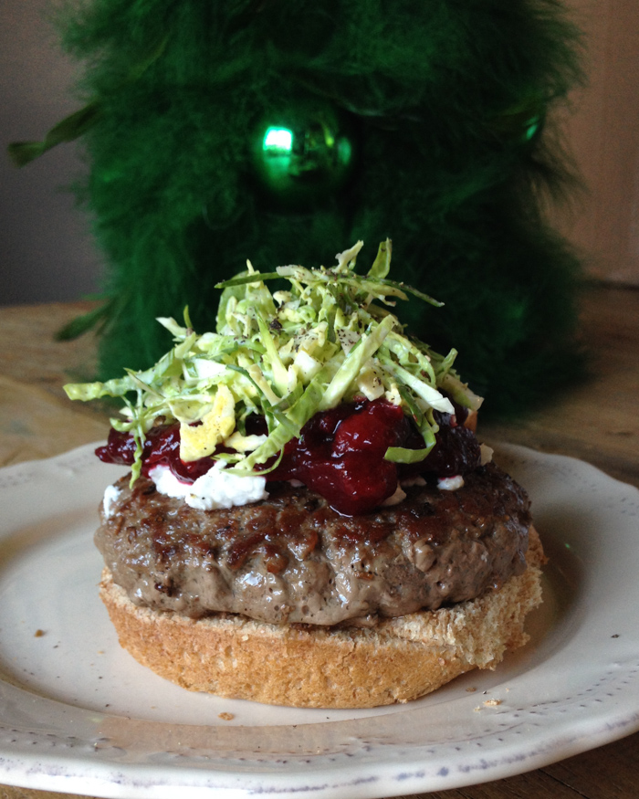 The Ultimate Christmas Burger - The Devil Wears Parsley