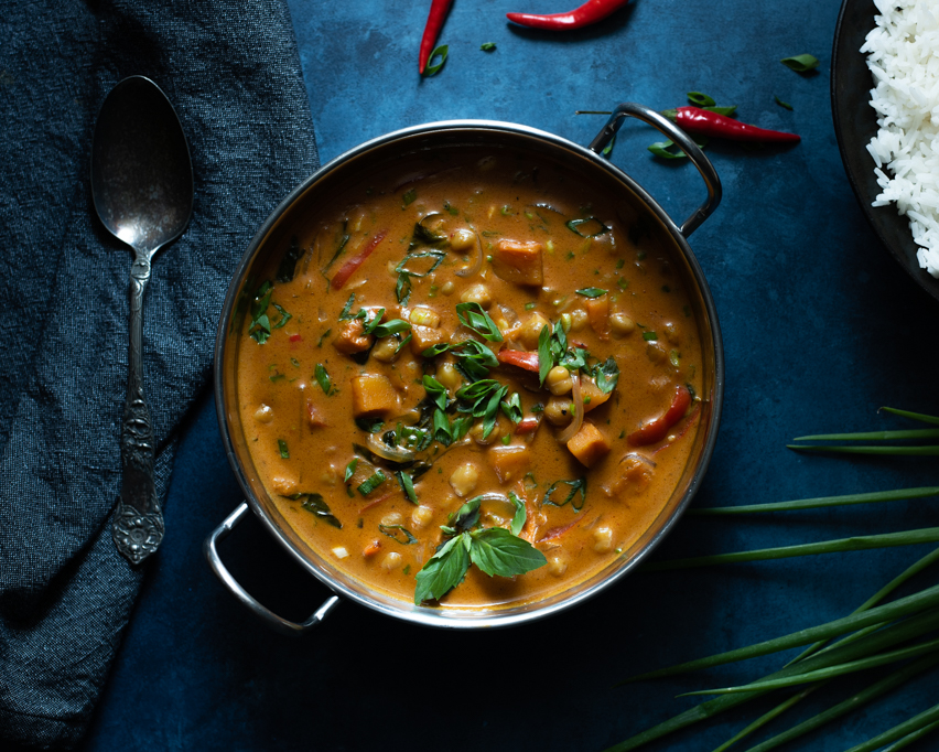 Butternut Squash Chickpea Curry