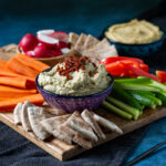Baba Ganoush - A middle eastern roasted eggplant dip.