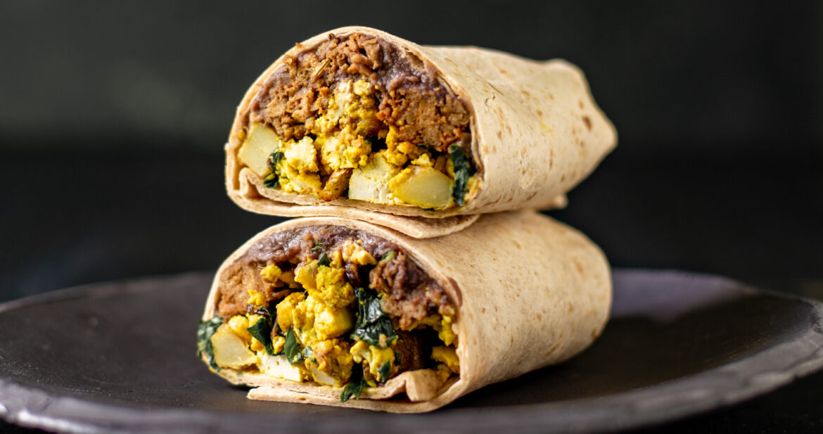 Vegan Travel Burrito
